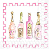 Boston International - 3-Ply 5" Cocktail Napkins - Champagne