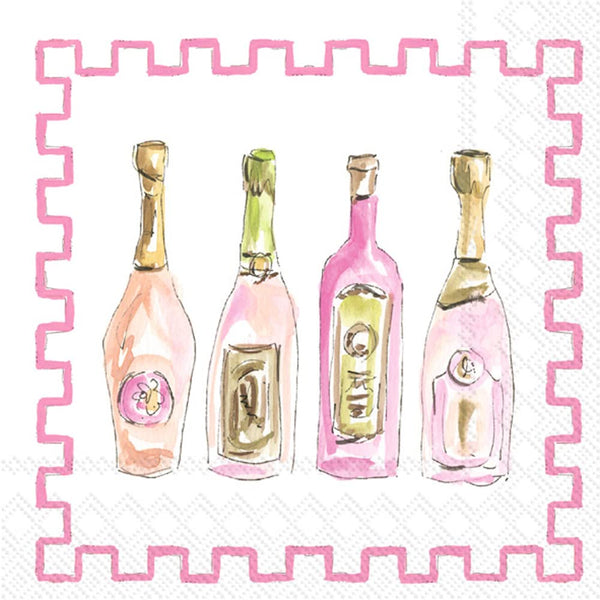 Boston International - 3-Ply 5" Cocktail Napkins - Champagne
