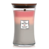 WoodWick - Trilogy Large 21.5 Oz. Candle - Shoreline