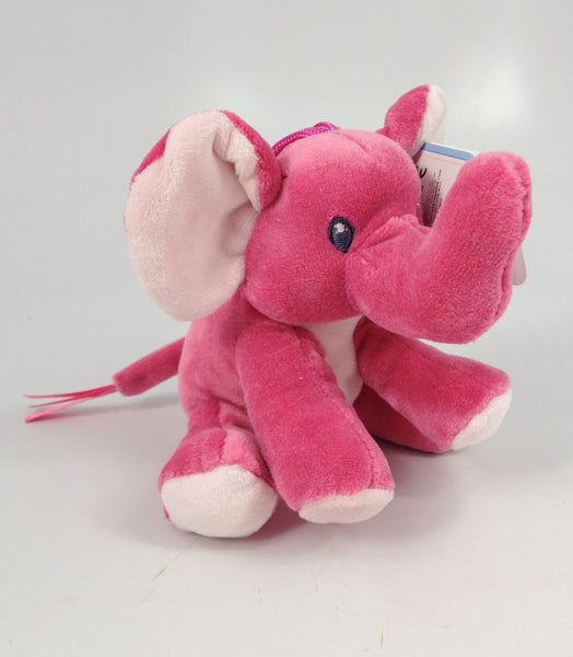 Aurora - Baby Rattle - Safari Friends - Pink Elephant