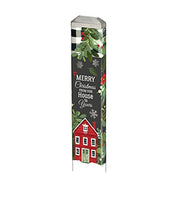 Studio M - 13" Mini Art Pole - Homespun Family Christmas