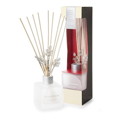 Fruits & Passion - Decorative Diffuser - Holiday Christmas Set - Silver Twigs