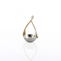 Lunares - Silver & Gold Plated Nut Dish - Wishbone