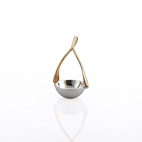 Lunares - Silver & Gold Plated Nut Dish - Wishbone