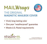 MailWraps - Mailbox Cover - Geranium Garden