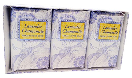 Greenwich Bay - Botanical Shea Butter Bar Gift Set - Lavender Chamomile