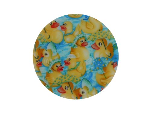 Andrea's Silicone - 8" Non-Slip Trivet - Rainy Days