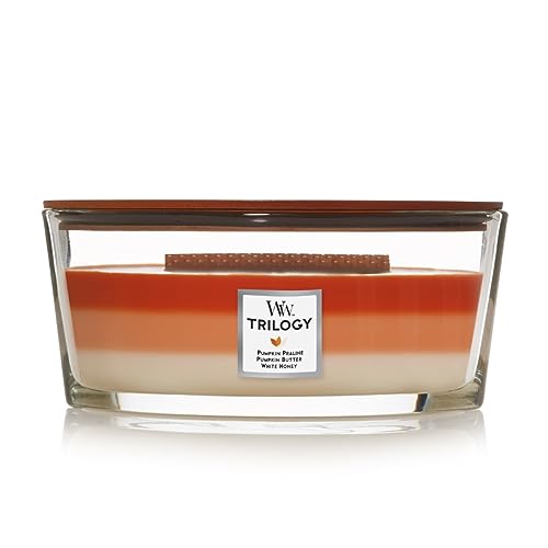 WoodWick - Ellipse Trilogy Candle 16oz. - Pumpkin Gourmand