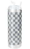 Jacqueline Kent - Diamond Crystal Tumbler - Checkmate Light