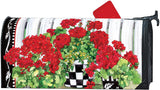MailWraps - Mailbox Cover - Geranium Flowers