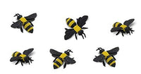 Safari Ltd. - Good Luck Minis - Yellow Bumble Bees - Set of 10