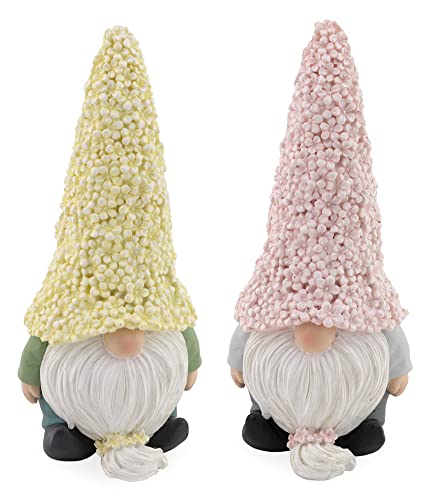 Boston International - Daisy Hat Gnomes - Set of 2