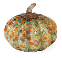 Boston International - Large Glass Pumpkin - Confetti