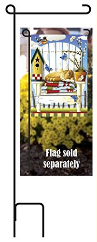 Jeremiah Junction - Garden Stake - Flag Pole - 15"x42"