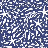 Boston International - 3-Ply 5" Cocktail Napkins - Tidepool