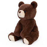 GUND Finley Teddy Bear, Premium Stuffed Animal - Chocolate Brown, 13"