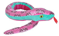 Wild Republic - Honeycomb Pink Giant Stuffed Snake - 54"