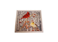 Stony Creek - Laser Cut - 16" Wall Plaque Lighted - 2 Cardinals