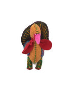 Twoolies - Stuffed Colorful Wool Animal - Turkey - Large - 9" Tall