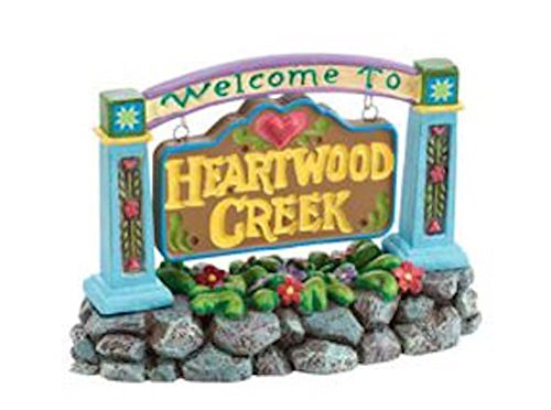 Jim Shore - Heartwood Creek - Village Sign - Welcome to Heartwood Creek