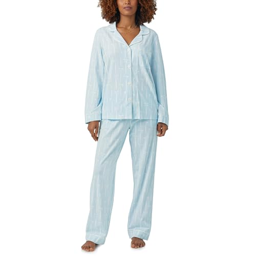 Bedhead Pajamas - L/S Classic Stretch Jersey PJ Set - Tying The Knot - Small