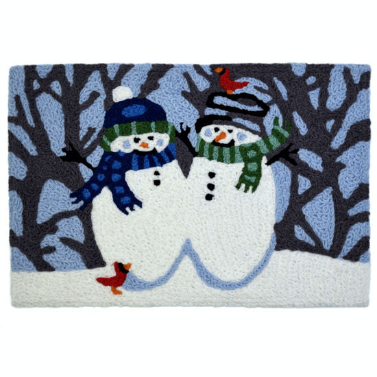Jellybean - Indoor/Outdoor Rug - Snow Couple & Cardinals