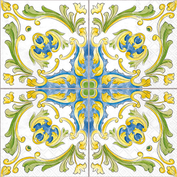 Boston International - 3-Ply 5" Cocktail Napkins - Lenger Tile