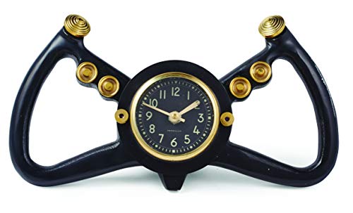 Pendulux - Black Cockpit Table Clock