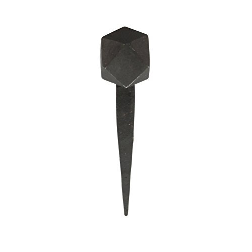 HomArt - Cubeoctahedron Forged Iron Nail Set of 3 - Black - 2.75"