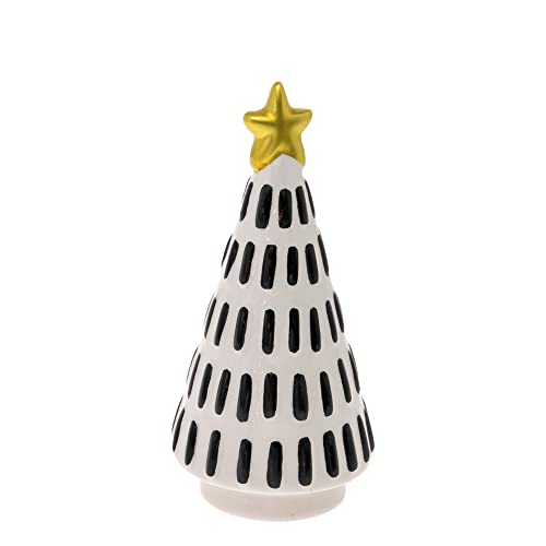 Boston International - Tabletop Tree - Abstract Black & White