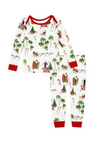 BedHead - Toddler Long Sleeve Jersey PJ Set - Warm Wishes - 2T