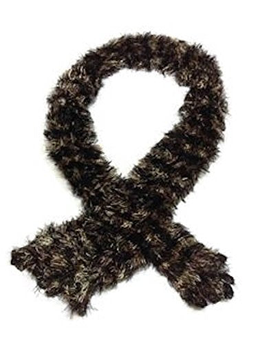 Magic Scarf - Super Soft Scarf - Multi-Colored Black Gold & Brown
