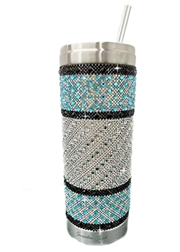 Jacqueline Kent - Royal Ice Tumbler - Lady Kent Collection - Turquoise