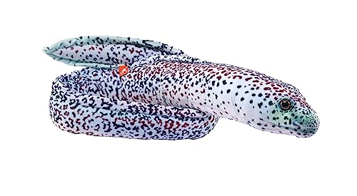 WILD REPUBLIC - Stuffed Plush - 54" Moray EEL - Peppered