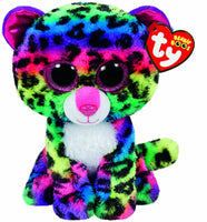 Ty Inc - Beanie Boos - Dotty the Multicolor Leopard - 6"