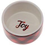 Boston International - 6 oz. Black & Red Serving Bowl -  Joy