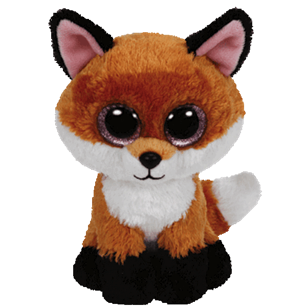 Ty Inc - Beanie Boo Plush Stuffed Animal - Slick The Fox 6"