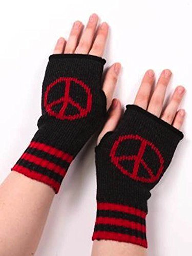 Green 3 - Women's Hand-warmers - Peace - Red
