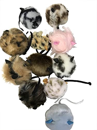 Favorite Pet Product - Stuffed Mouse Ball Cat Toy - Grab Bag, Assorted