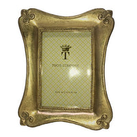 Two's Company - 4x6 Gold Foil Frames - Baroque