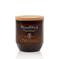 WoodWick - Renew Medium Candle, Ginger & Turmeric, 6 oz.