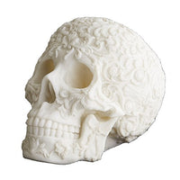 Tozai Home - Faux Marble Carved Skull