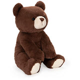 GUND Finley Teddy Bear, Premium Stuffed Animal - Chocolate Brown, 13"