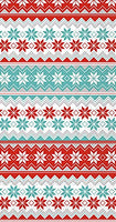 Boston International - Paper Guest Towel - Reindeer Stripe