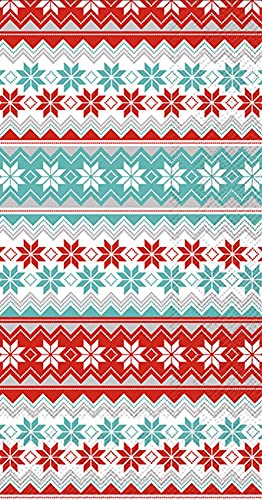 Boston International - Paper Guest Towel - Reindeer Stripe