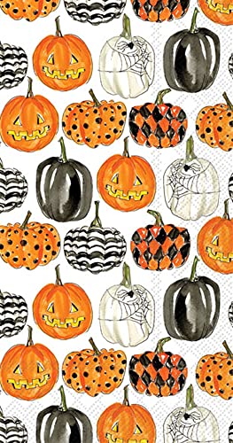 Boston International - Paper Guest Towel - Pumpkin Pattern