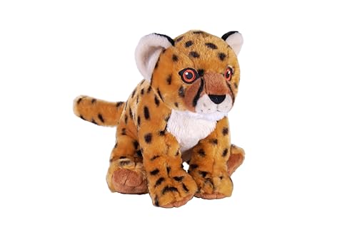Wild Republic Cuddlekins Eco Cheetah Cub, Stuffed Animal, 12 Inches, Plush Toy, Fill is Spun Recycled Water Bottles, Eco Friendly