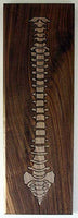 Dave Marcoullier Wood Routings Hanging Wall Art - Spine