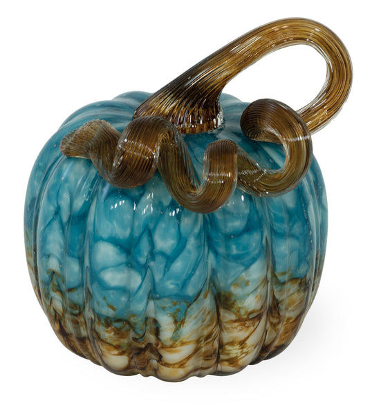 Boston International - Small Glass Pumpkin - Copper Canyon