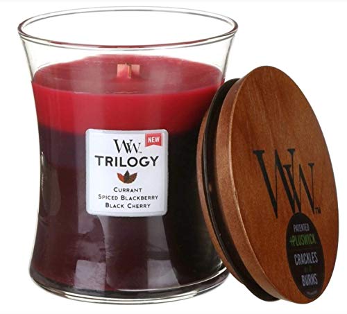 WoodWick - Trilogy Medium Candle - Sun-Ripened Berries
